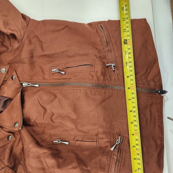 Club Monaco Asymmetrical Zip Jacket Size Small - Picture 14 of 14
